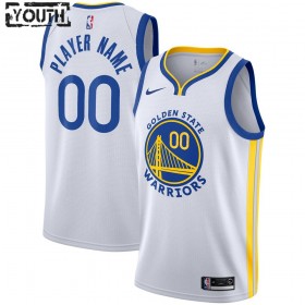 Dres Golden State Warriors Prilagođeni 2020-21 Nike Association Edition Swingman - Dječji